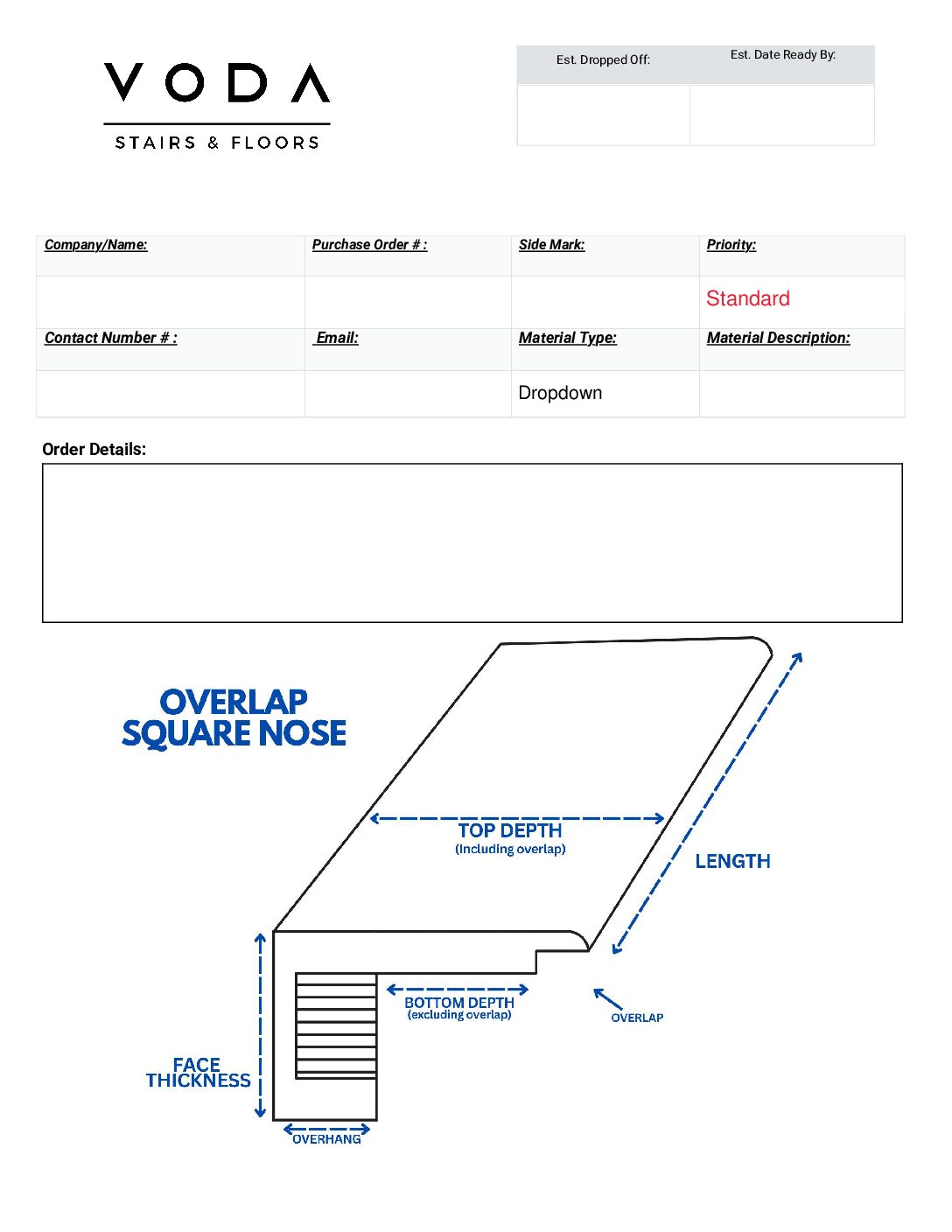 Overlap Square Nose Preview